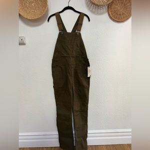 NWT REI Coop Trailsmith Overall Olive Green - Size 4